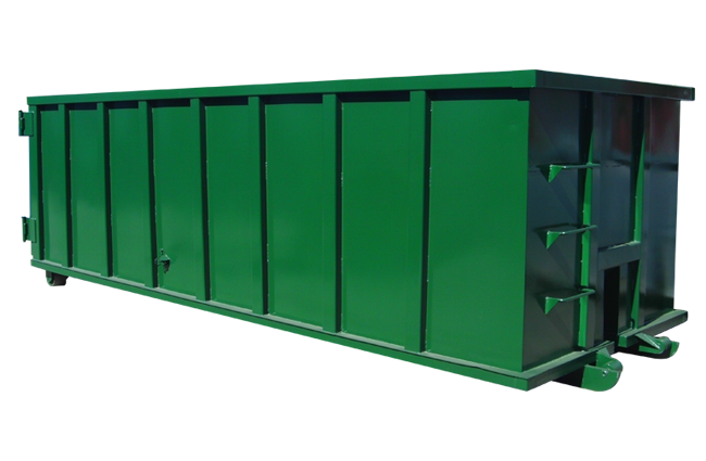 roll off dumpster size