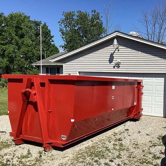 Residential Dumpster 8 residential dumpster rental