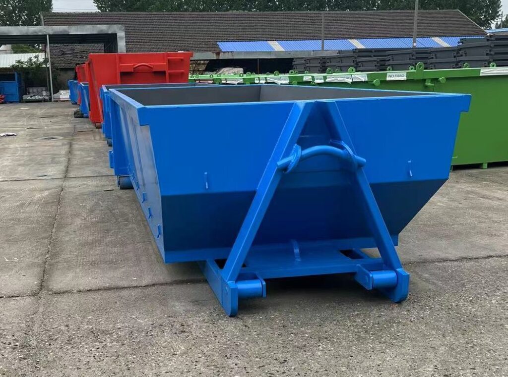 Roll Off Dumpster 6 HTM BLUE 10 CY